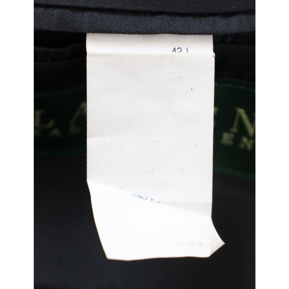 Lauren Ralph Lauren Blazer Mens Size 42L Wool Silk 2 Button Sports Jacket - Picture 6 of 10